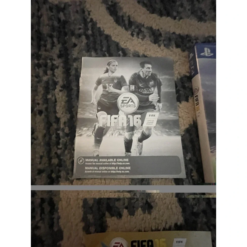 FIFA 16 (Sony PlayStation 4, 2015) PS4 CIB Soccer Game Original Case & Inserts